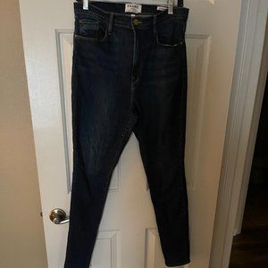 Frame Denim Ali High Skinny Blue Dive Sz 31 Excellent condition!